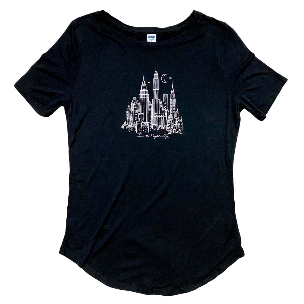 Old Navy NYC Love the Night Life Tee